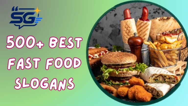 Fast Food Slogans