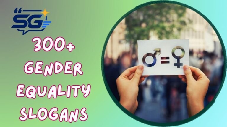 Gender Equality Slogans