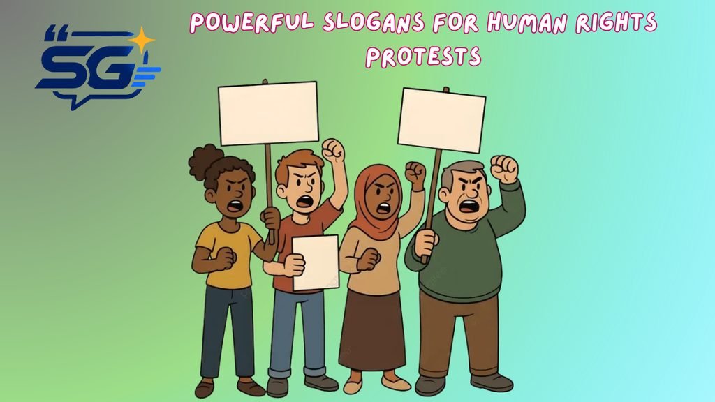 Powerful Slogans for Human Rights Protests