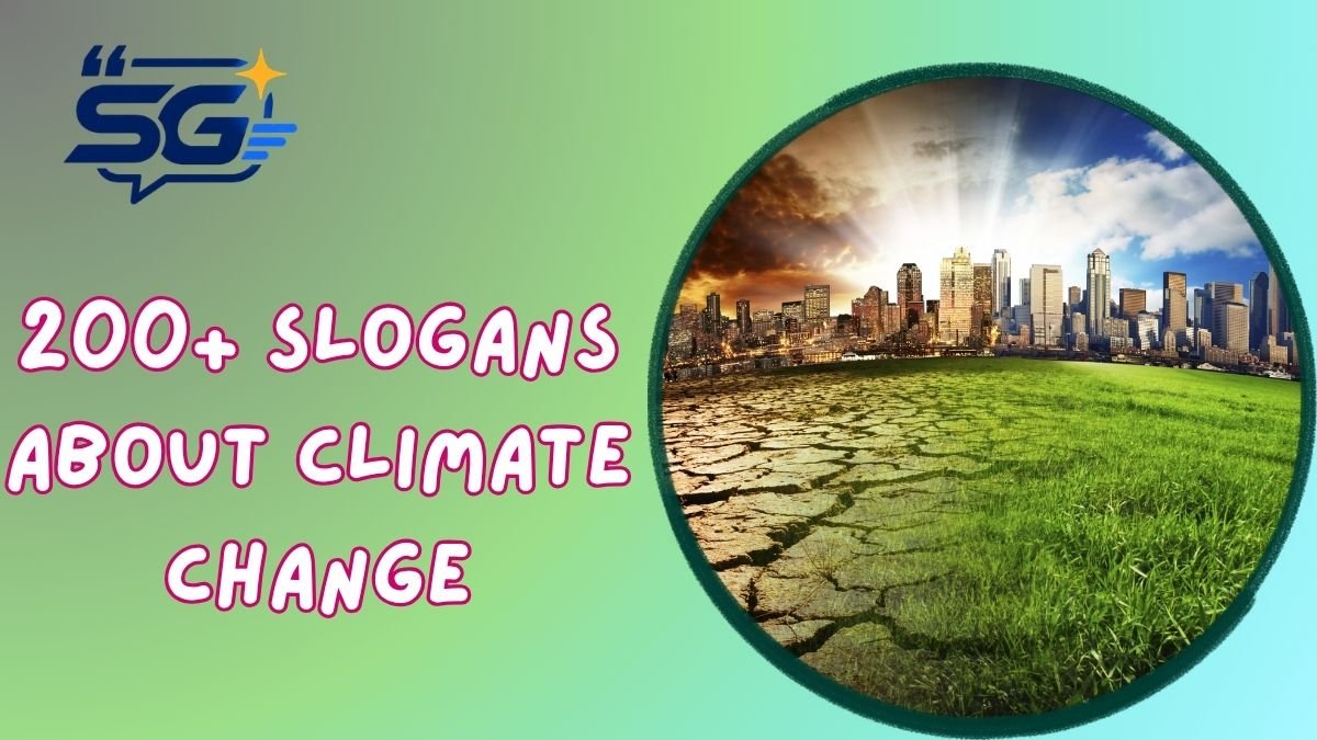 Slogans about Climate Change