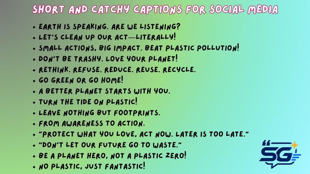 Short and Catchy Captions for Social Media