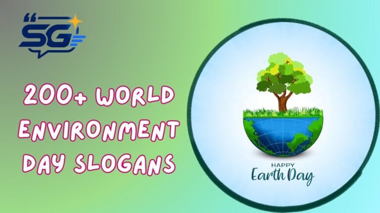 World Environment Day Slogans